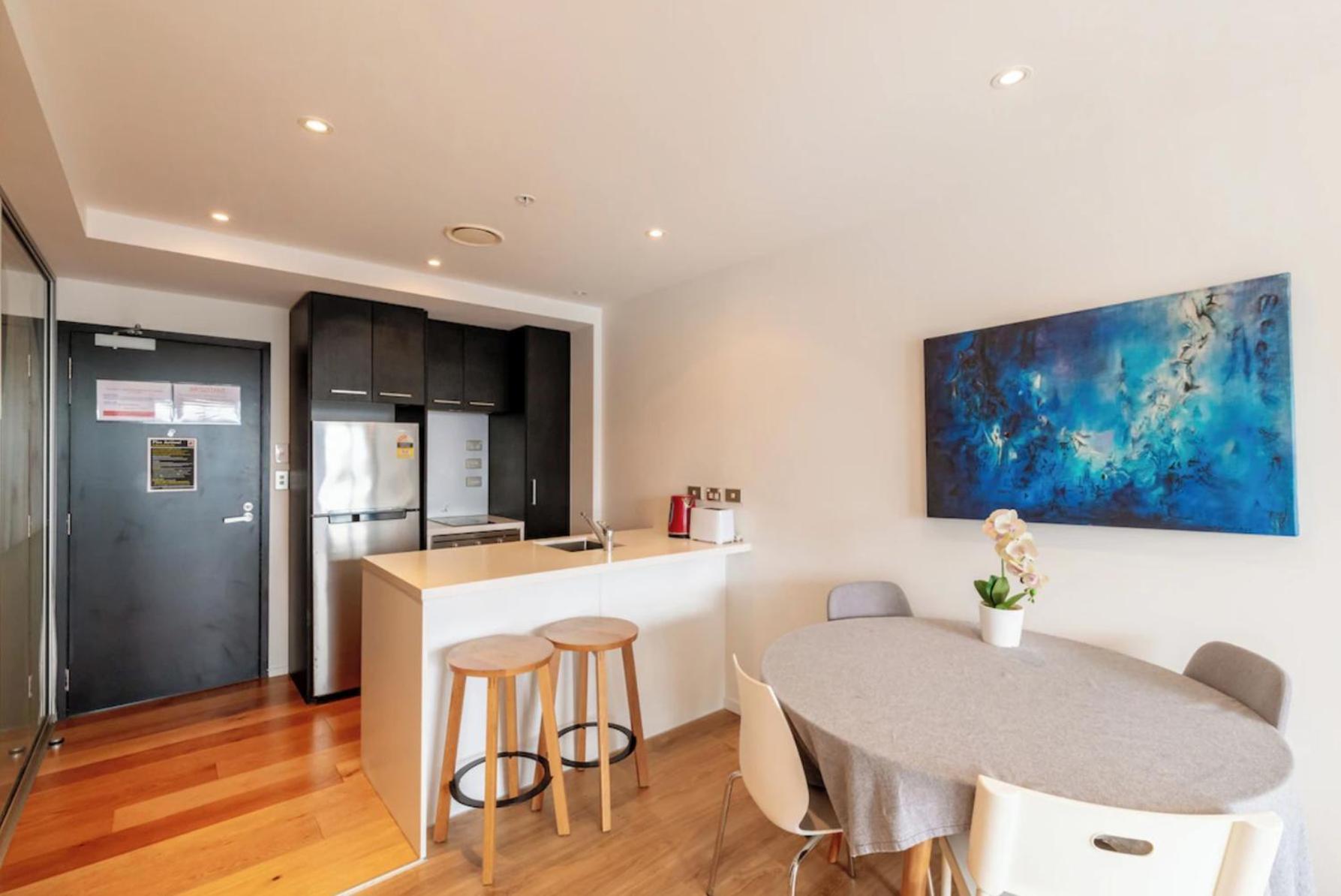 Skytower And City View 2 Bedroom Apartment On High Floor Auckland Buitenkant foto